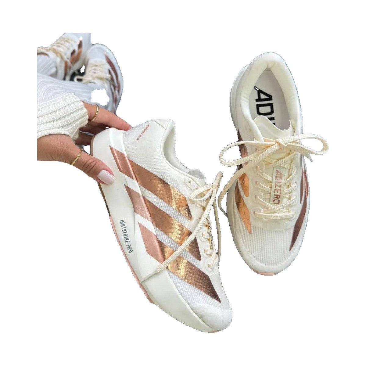 adidas Adizero EVO SL 'Metallic Copper Blush Pink' (Women)