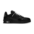 Louis Vuitton LV Trainer Sneaker 'Black Embossed Monogram' (Men)